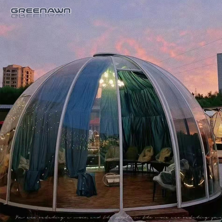 High Quality Sustainable Outdoor Summer Garden Igloo Dome Prefab House Kits Small Geodesic Tent Dome Home Price