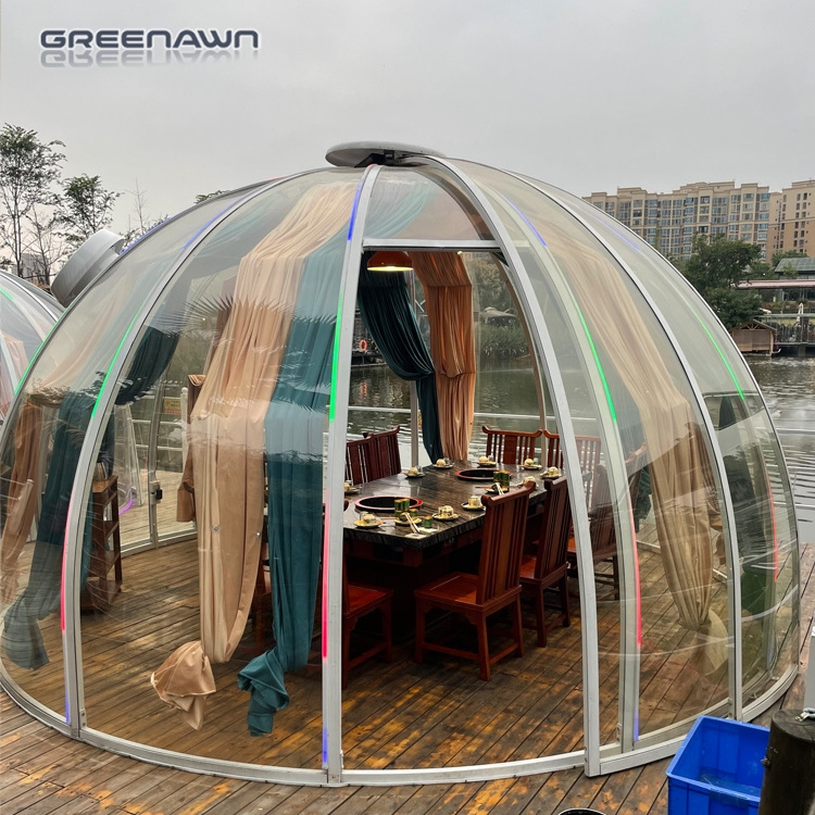 High Quality Sustainable Outdoor Summer Garden Igloo Dome Prefab House Kits Small Geodesic Tent Dome Home Price