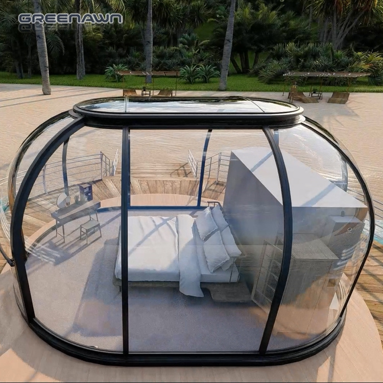 Home Sunroom System Clear Roof Igloo Polycarbonate Domo House Outdoor Transparent Dome Tent