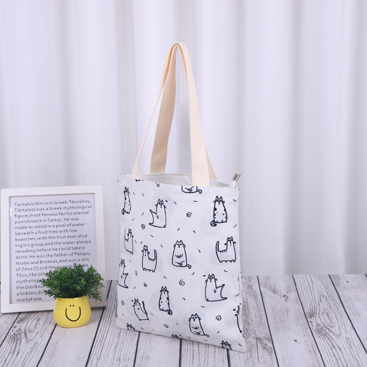 Promotional Custom Organic Linen Cotton Tote Bag Polyester Rope Handle Wholesale Canvas Beach Recycled For Grocery With