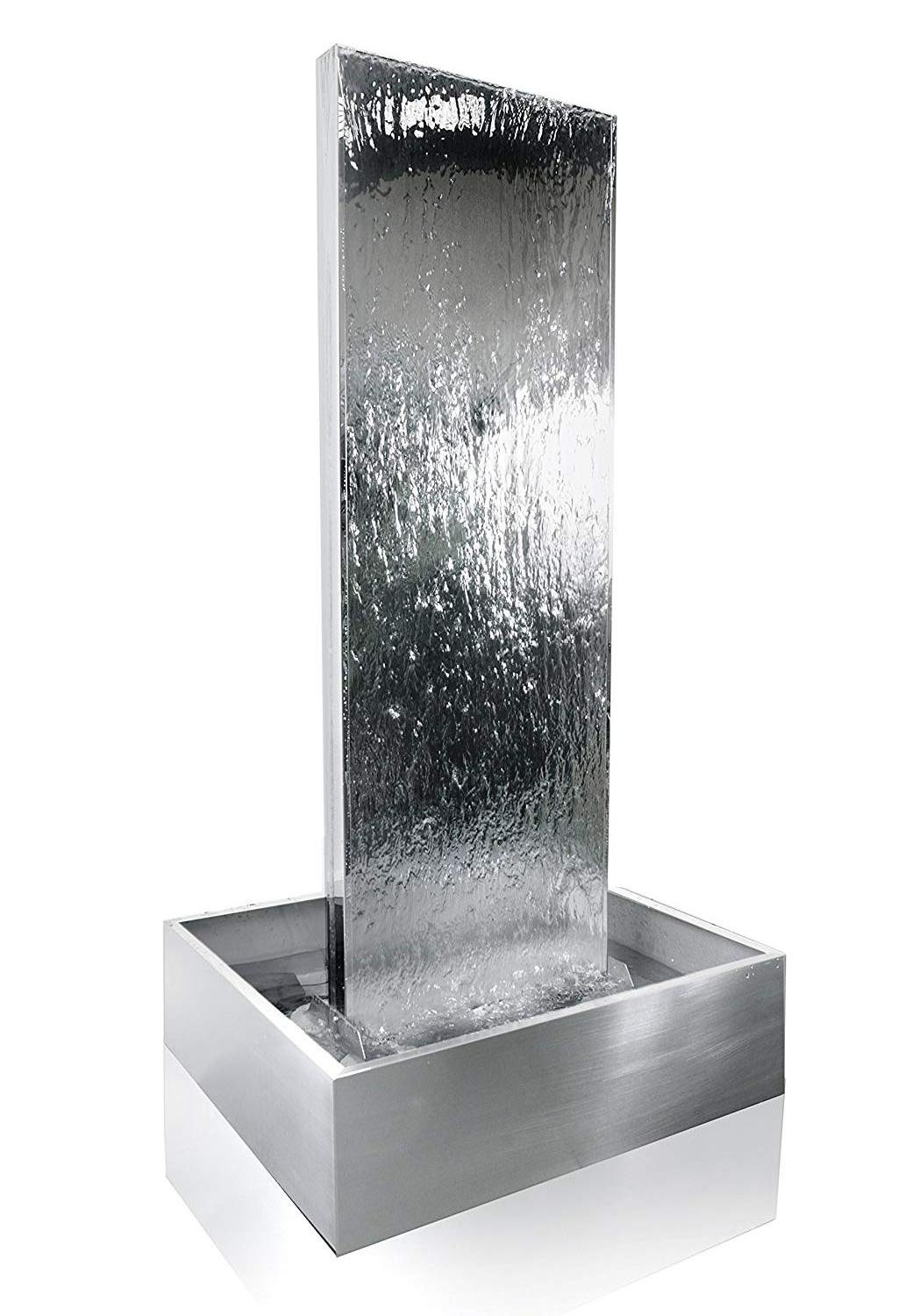 Best sale 304 stainless steel waterfall indoor fountain outside water fountain for outdoor garden