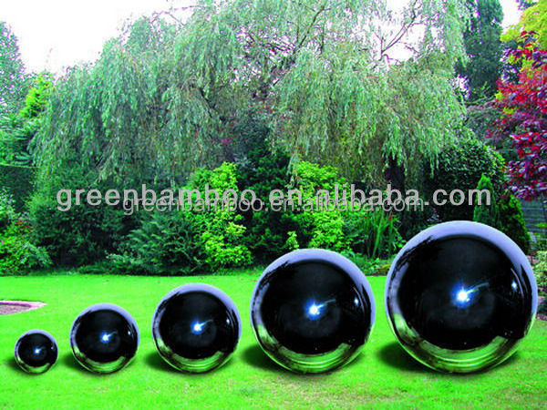 Outdoor stainless steel ball fountain large decorative garden balls for home decoration