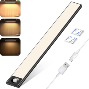 Ultra Thin under Cabinet Light Barfor Stairs Led Battery Power Stick on Led Sensor Light for Kitchen Cabinet