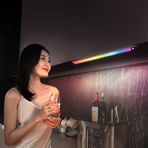 Under Cabinet Lights, LED Closet Light with Motion Sensor ,Rechargeable Led Bar Light for Kitchen, Counter, Cupboard, Cabinets