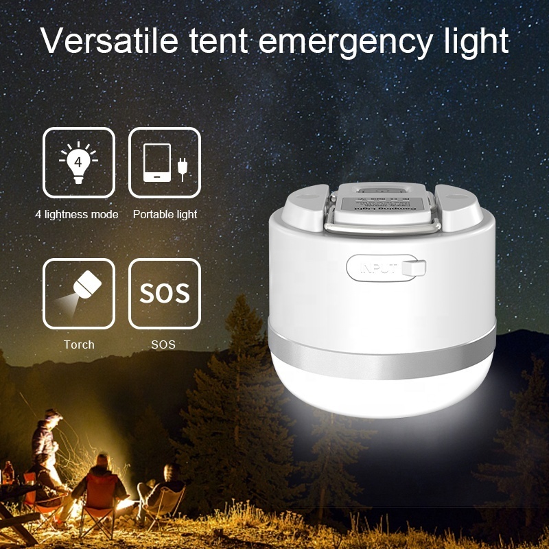 Multi-functional Camping Lamp Portable LED Light KC Rechargeable Battery Emergency Outdoor Light Camping Lantern