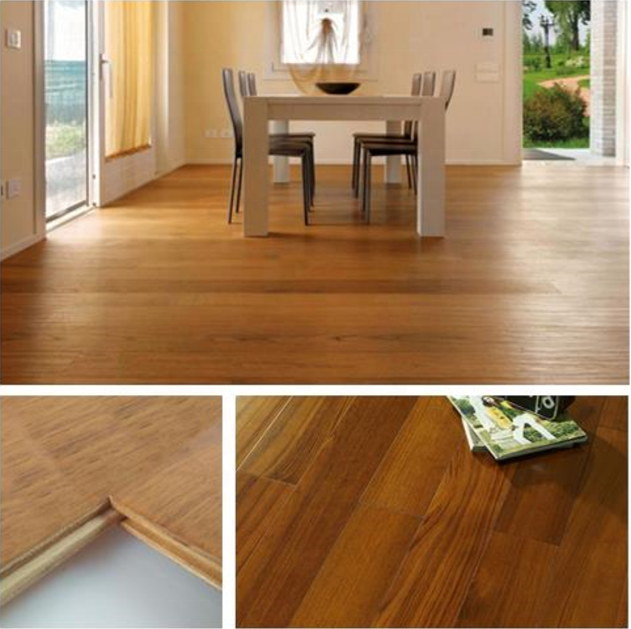 Deep color Burma Teak  Hardwood Flooring