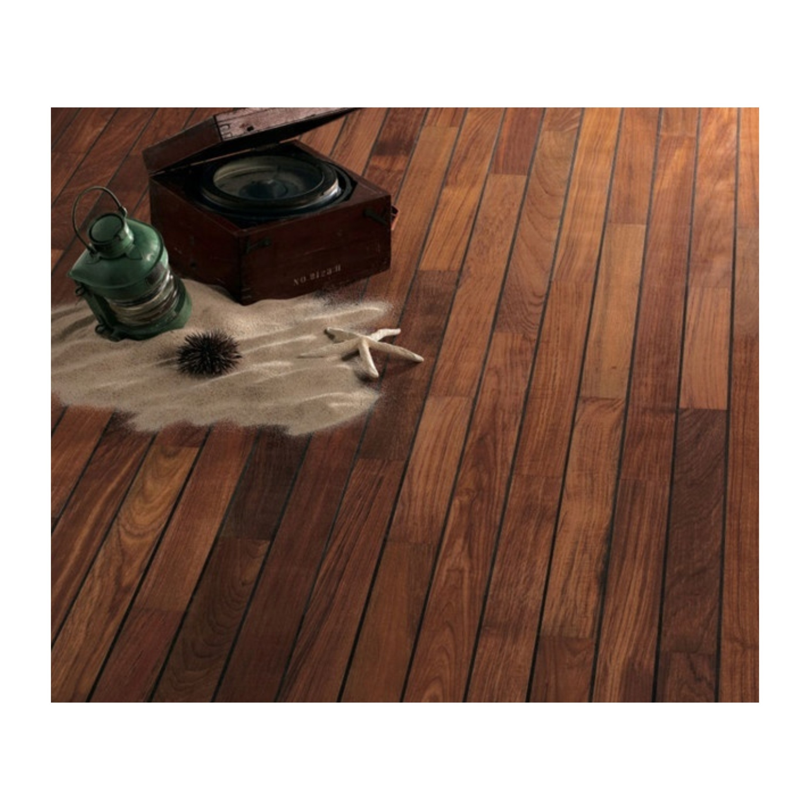 Latest Design Eco Friendly Smoked Burma Teak Hardwood Flooring