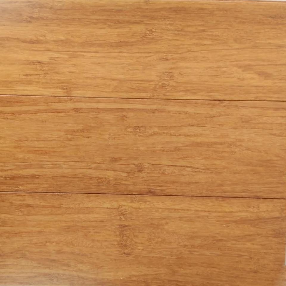 High Compressive Natural Carbonized Strand Woven Indoor Tiles Bamboo Wood Flooring