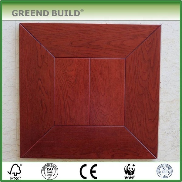 Durable Rosewood Anti Scratch Artificial Engineered  Parquet Wood Flooring