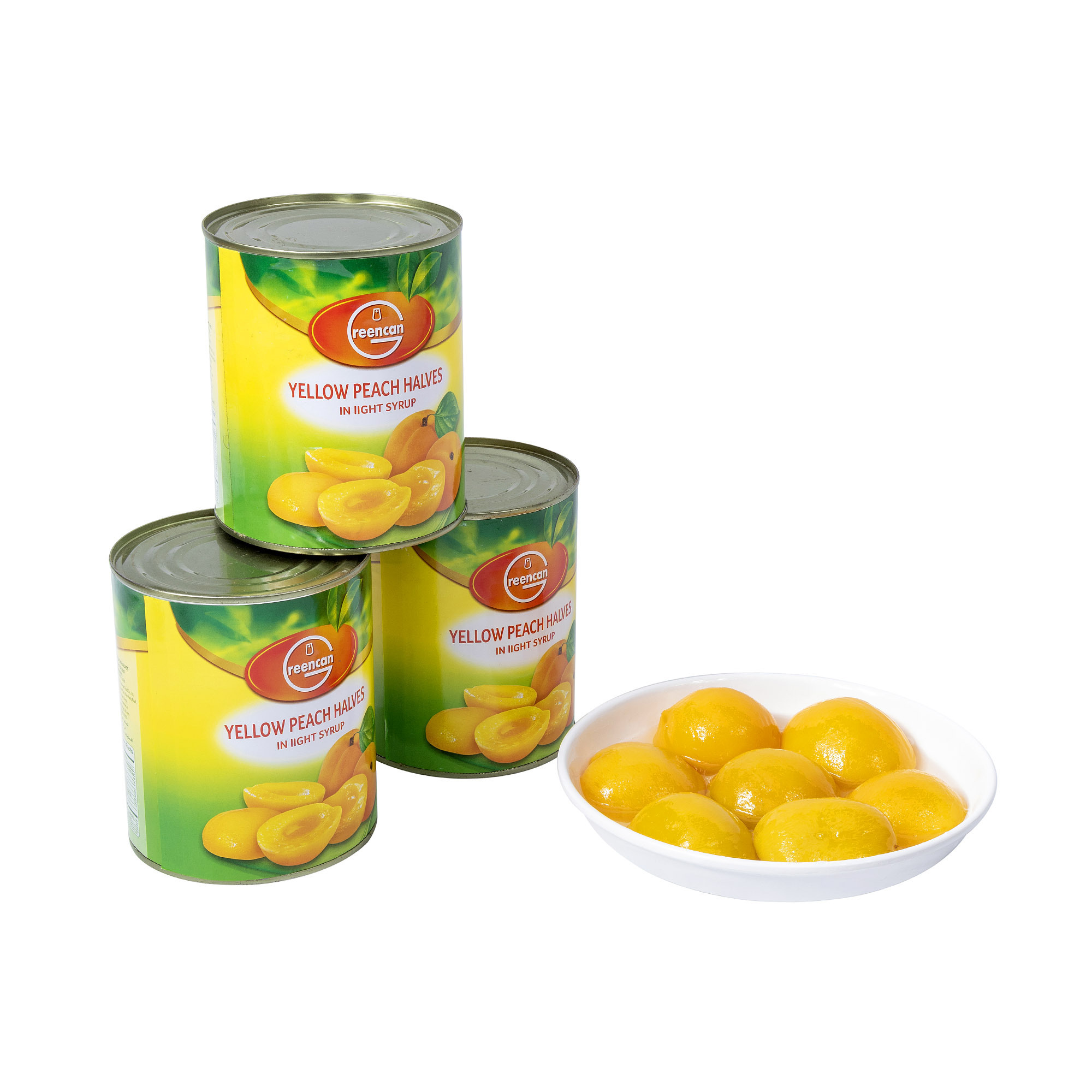 wholesale new crop canned peach halves in light syrup sweet low sugar healthy organic fruit can food snack