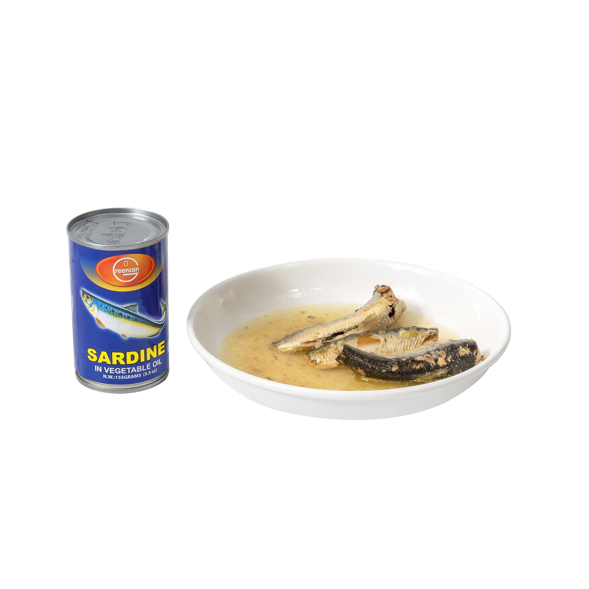 2022 Hottest Wholesale Home Cooking Canned Sardine In Oil  425g