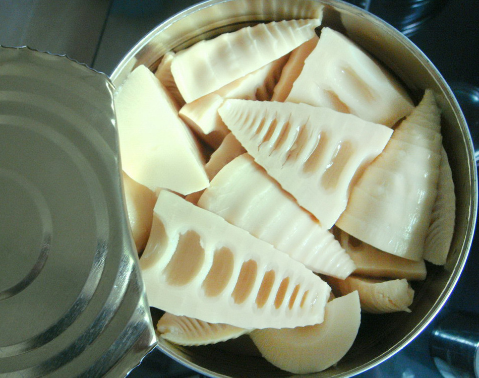 canned food, canned bamboo shoot whole, sliced, strip, halves