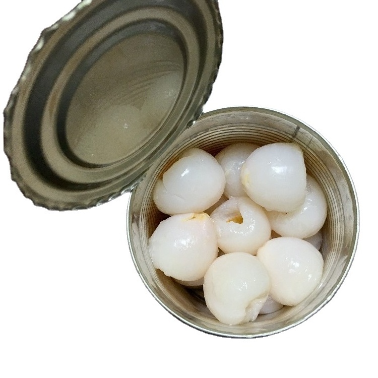 Canned Lychees In Syrup hot sale new crop lychees with good quality