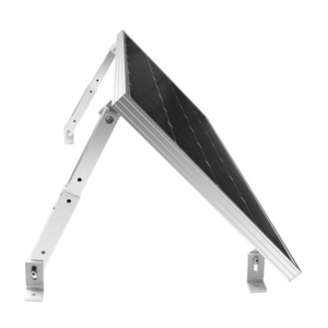 Adjustable 4p Solar Panel Mounting Tilt Angle Bracket Aluminium Frame Pv Panel Stand For One Panels