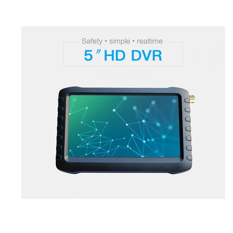 Full HD-TVI  AHD CVI CVBS  4 in 1 dvr CCTV test monitor 5 inch portable security monitor