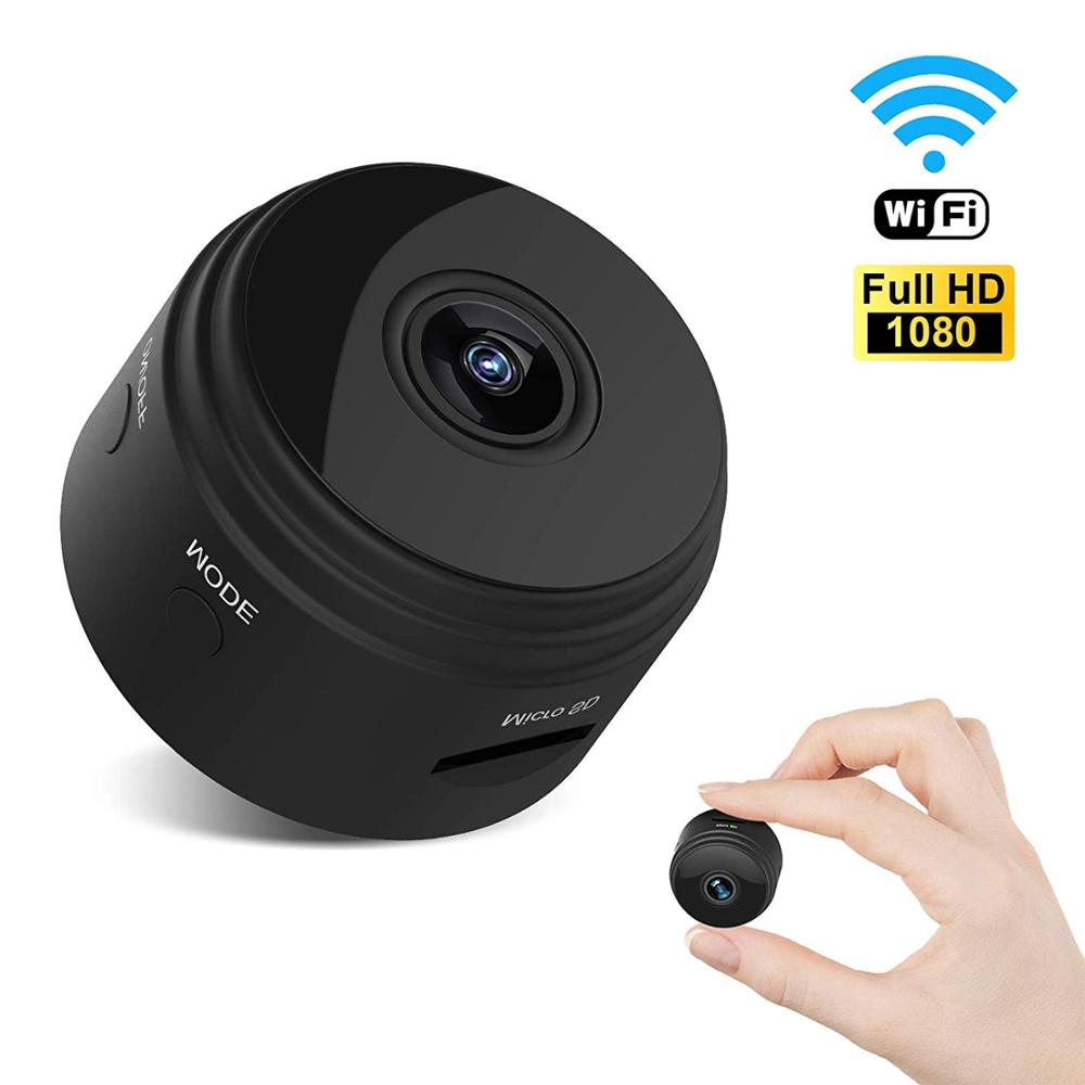 HD Smallest Mini Wireless  Camera 1080P wifi  Night Vision A9 Mini Camara with Battery