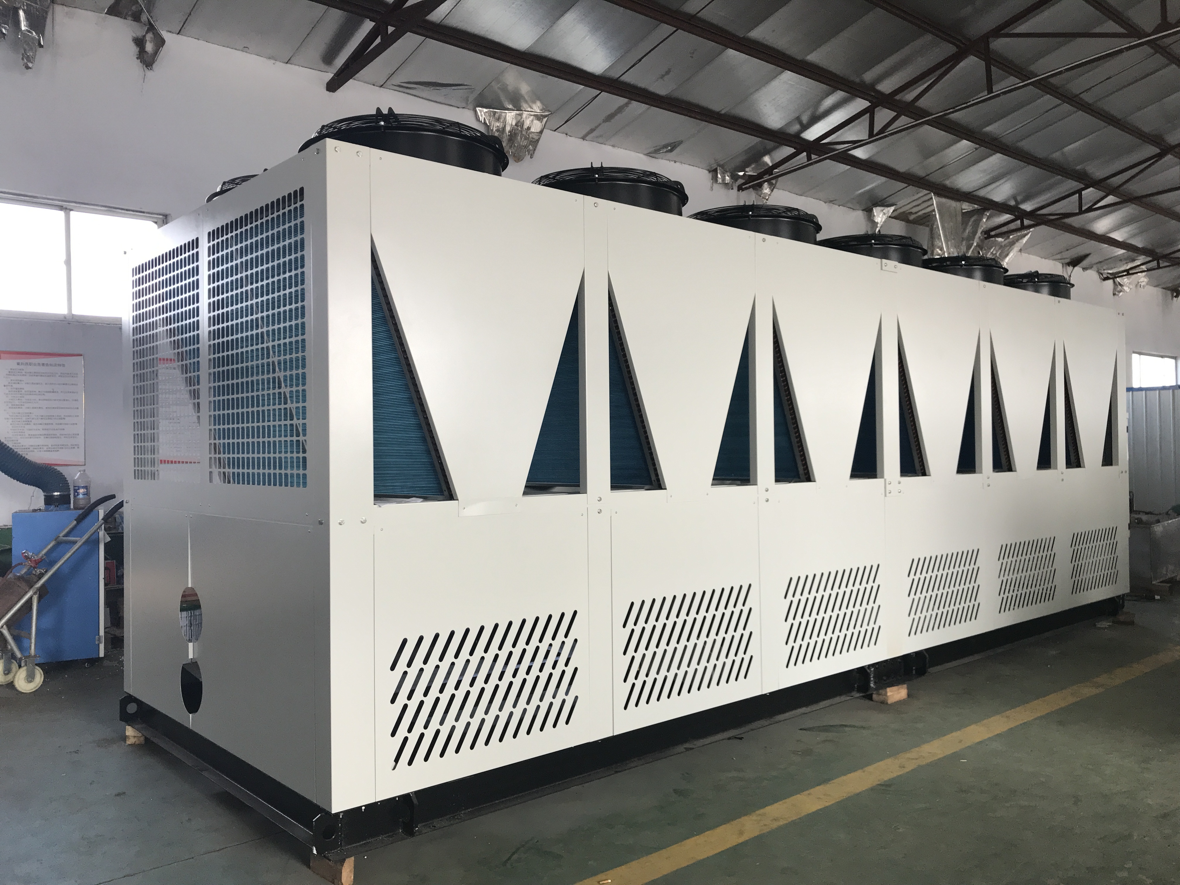 150 Ton Air Cooled Industrial Water Chiller For food process