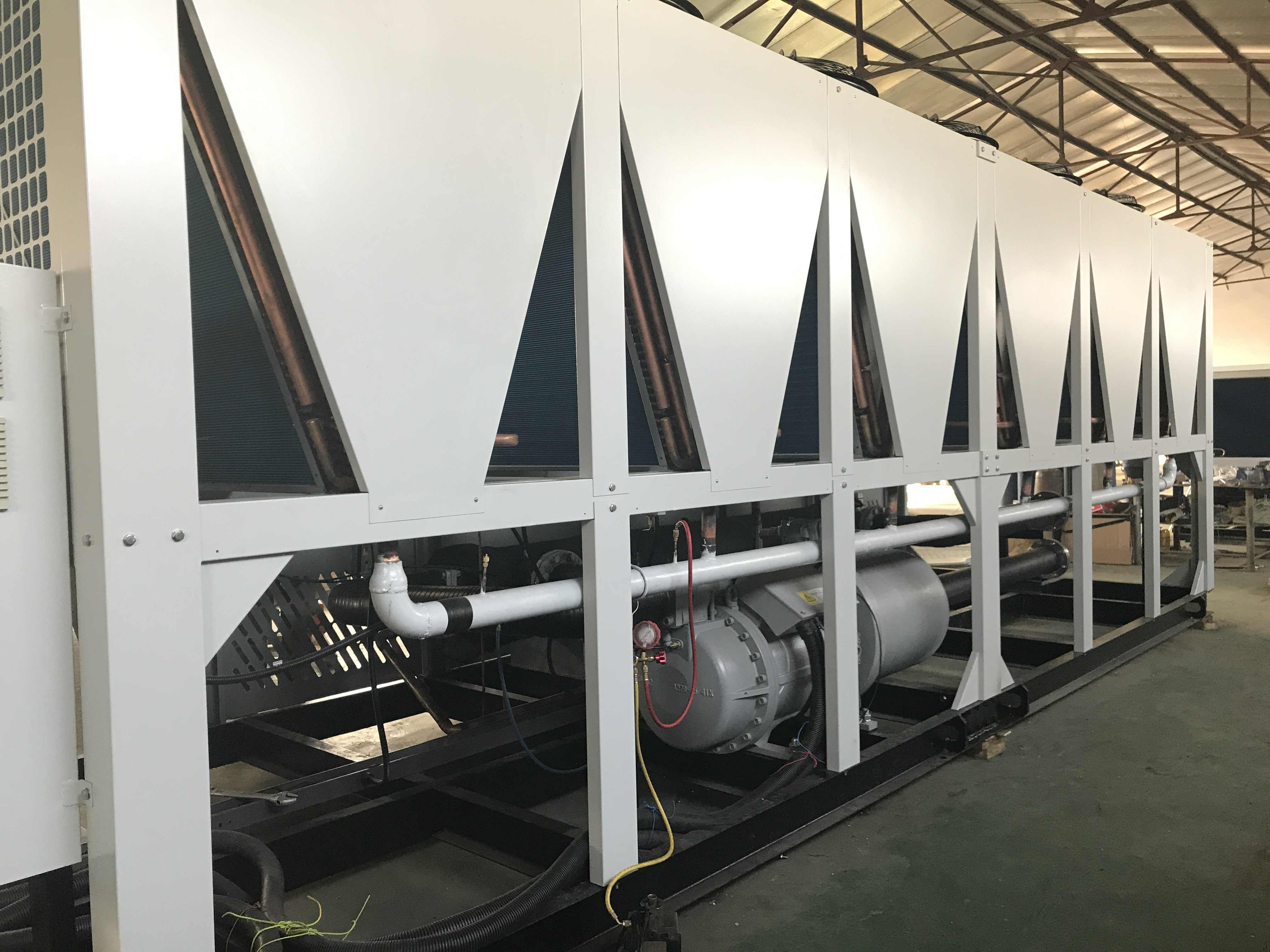 150 Ton Air Cooled Industrial Water Chiller For food process