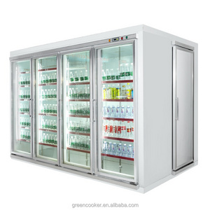 large capacity walk in refrigerator showcase/hot sale fridge