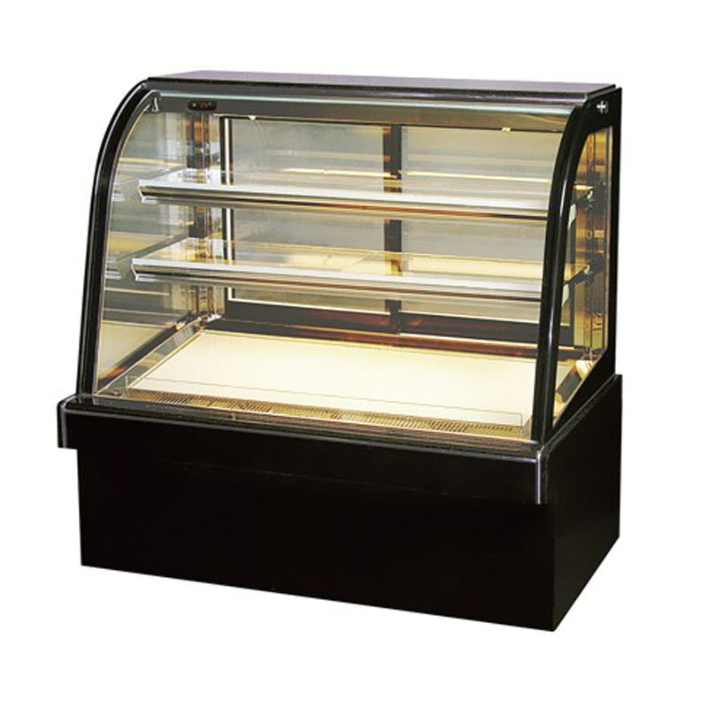 Single-temperature Ce Candy Desert Chocolate Cabinet Refrigerator Showcase Bakery Cake Bread Glass Display Cooler