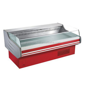 Supermarket/Store commerical meat display freezer fish counter