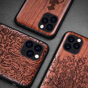 Luxury Custom Natural Colorful Mobile Cell Bulk Wood Phone Cases TPU for iphone 15 Case