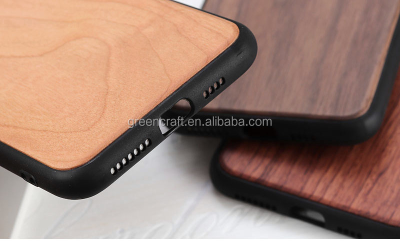 Luxury Custom Natural Colorful Mobile Cell Bulk Wood Phone Cases TPU for iphone 15 Case