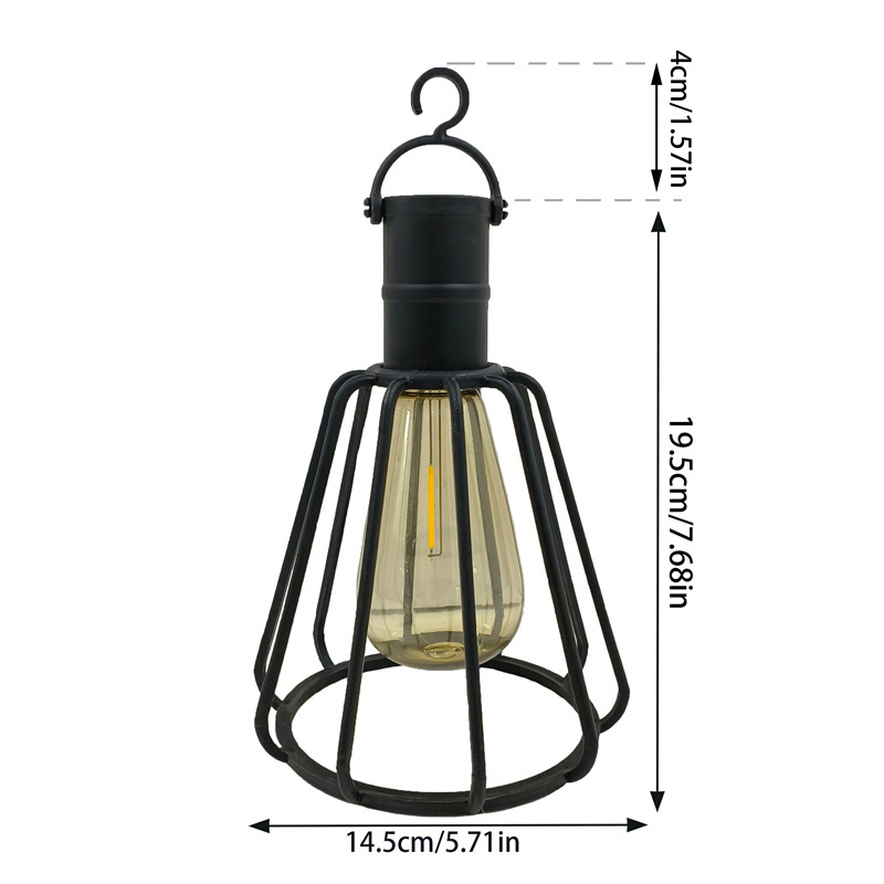 LED Solar Lantern pendant Light Hollow Plastic Lamp motion lighting Outdoor Waterproof Garden decoration Lights