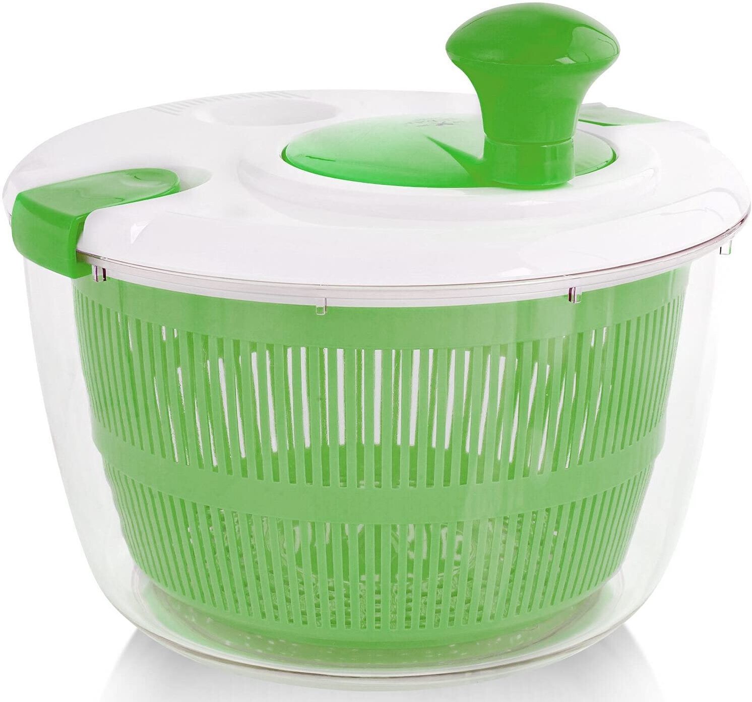 High Quality Hand Operated Large Salad Spinner Colander Kitchen Vegetable Dryer Chopper Pull Salad Spinner