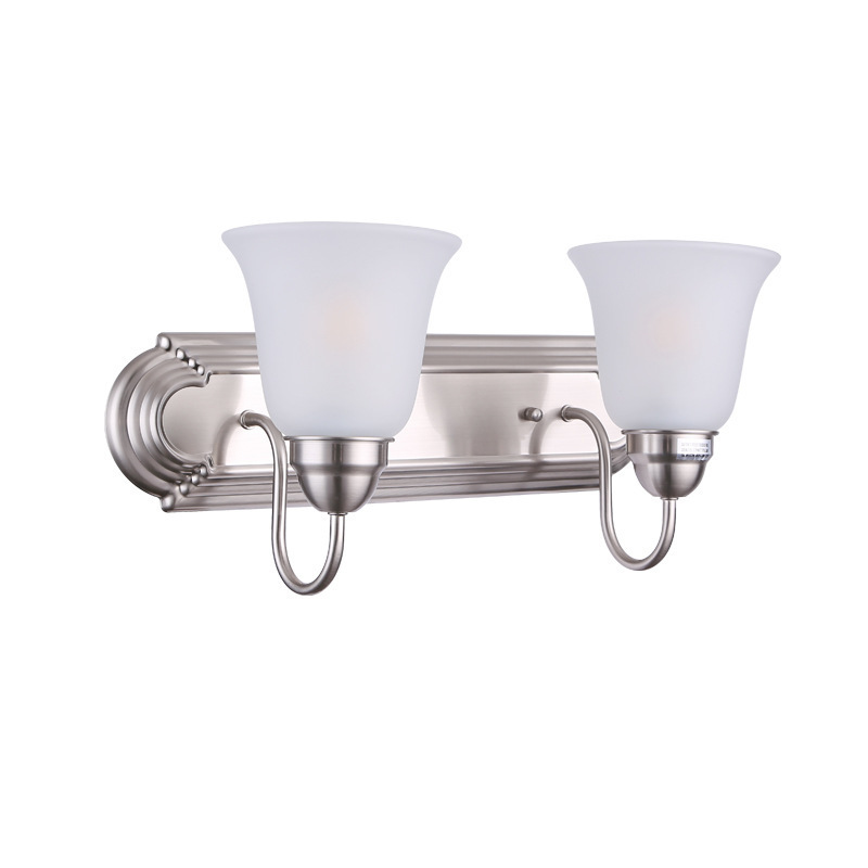 Retro Design Led Vanity Light 3 Bulbs Per Unit 2700K-5000K CCT Damp Location for Bathroom Light