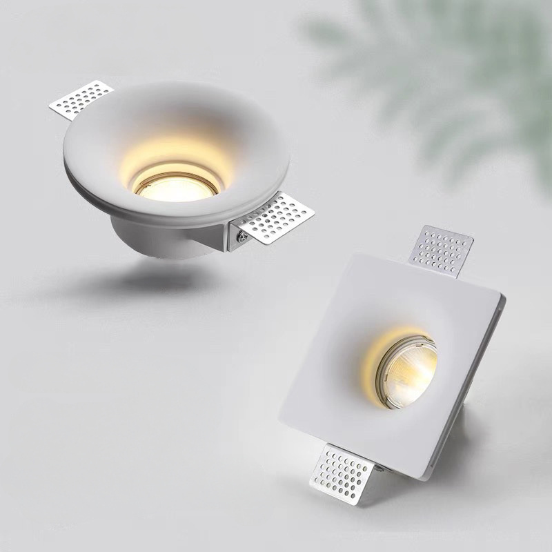 Hot Selling Indoor Ceiling Recessed Downlight 7watt 10watt Led Gypsum Light