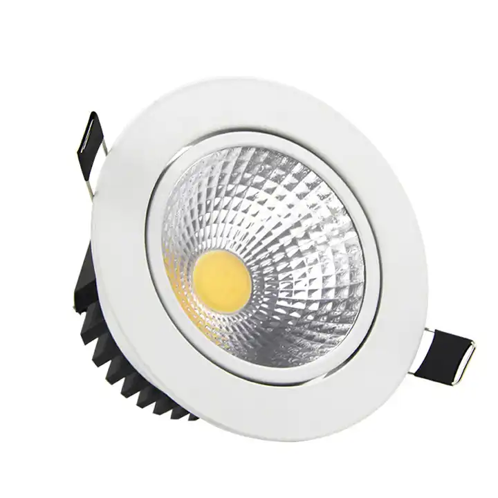 15w cob led led downlight with 120mm cut out warm white cold daylight dimmable driverless malaysia spain price 220V 230V