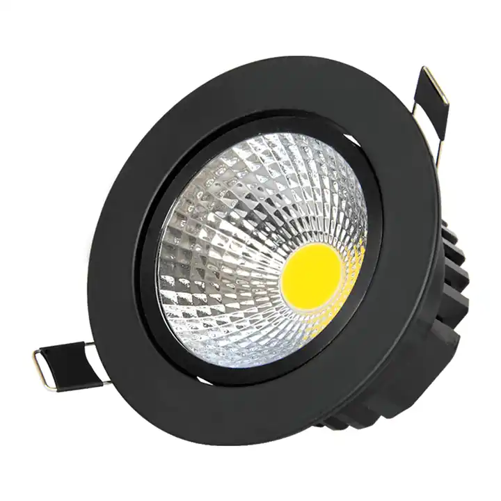 15w cob led led downlight with 120mm cut out warm white cold daylight dimmable driverless malaysia spain price 220V 230V