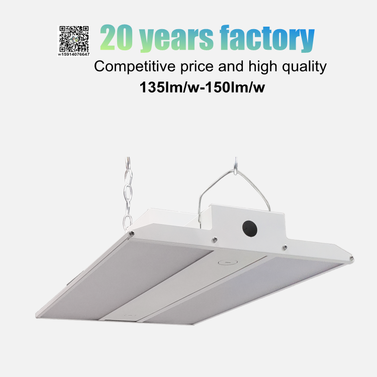 led linear high bay light 90 degree honeycomb lens anti glare FCC ETL North america high ceiling pendant led luminaires 300w