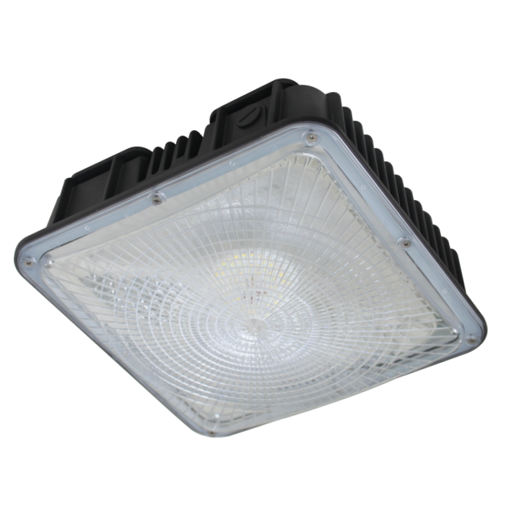 China supplier canopy led light 5 years warranty outdoor 60W 80W 100w led canopy light