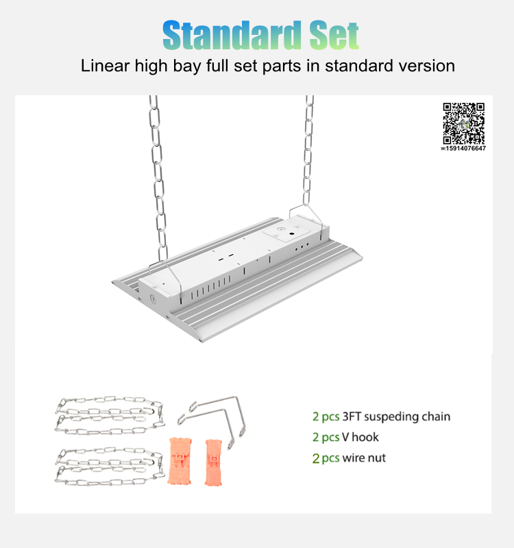 Intertek TUV CE SAA CB GS DLC premium High ceiling linear high bay led light indoor sport and exhibition industrial lighting 300