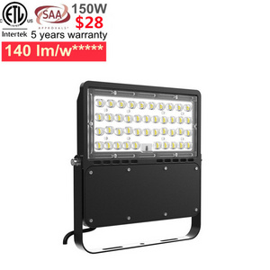 Under Water test IP66 Floodlight Outdoor ETL CB SAA CE 5 years warranty 100w 150w 200 watt 240w led flood lights for sport field