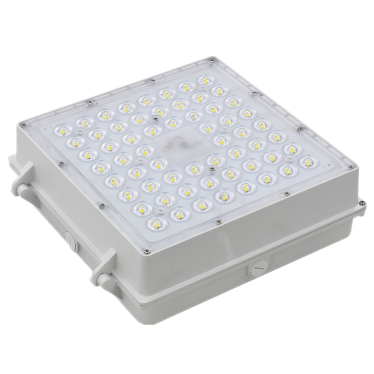 100watt 200watt 240watt led canopy light fixtures 0-10v dimmable 4000k 5000k motion sensor outdoor parking garage lights