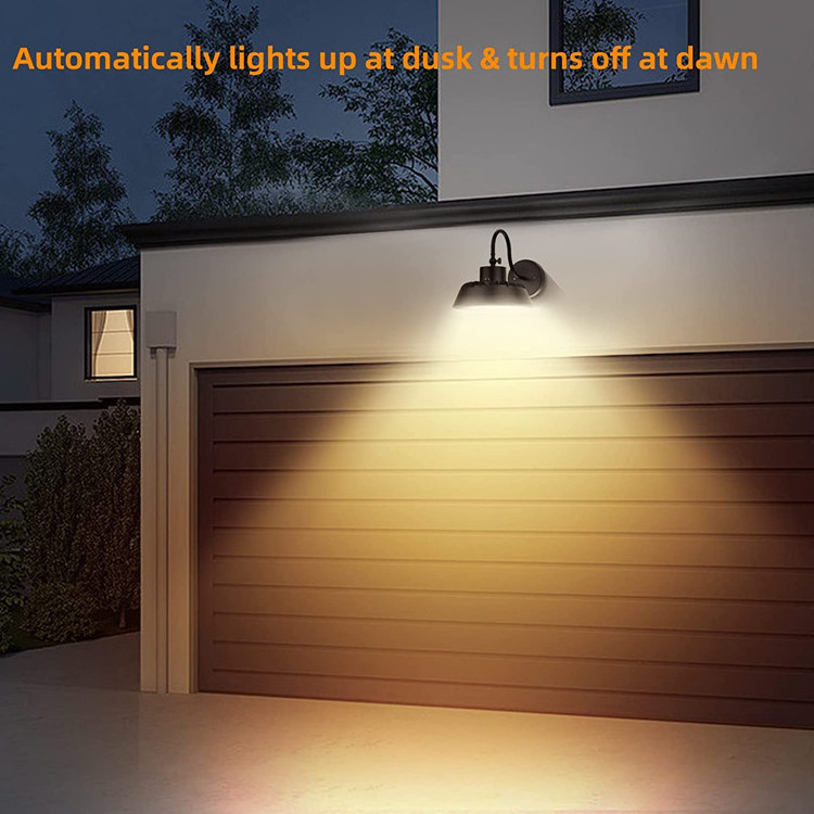 Intertek ETL outdoor wall mounted led light barn house farmhouse garage ip65 dimmable smart led yard light outdoor 100w 50w 30w