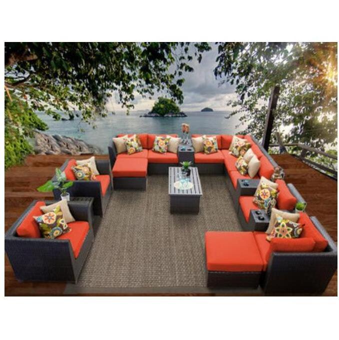 17 piece extra large sectional sofa luxury living outdoor furniture