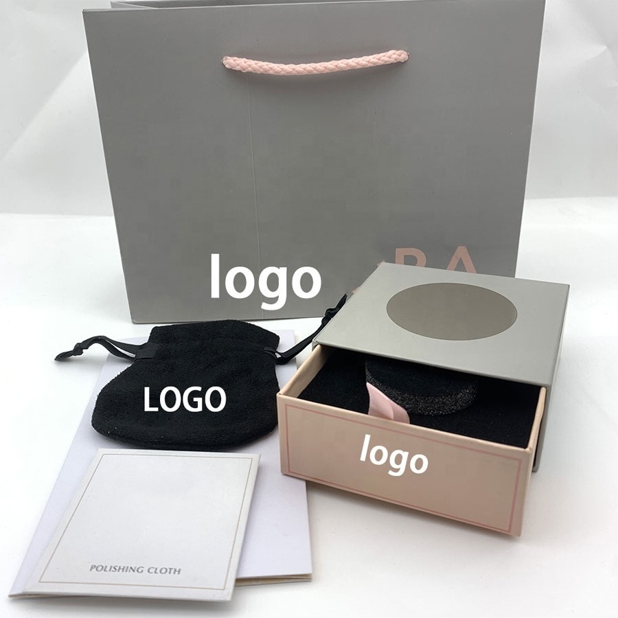 Wholesale Hot Sale Good Quality Custom Logo Charm Jewelry Box Packaging Fit charms fine Jewelry