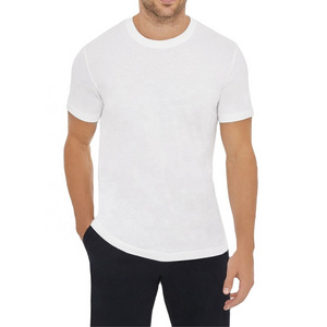 95 % Cotton 5% Spandex Premium Quality Custom Logo Round Neck Breathable Men's T Shirt