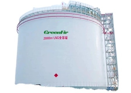 Iran Project Large Capacity Cryogenic Liquid CNG LNG LPG Proprane Atmospheric Cryogenic Storage Tank