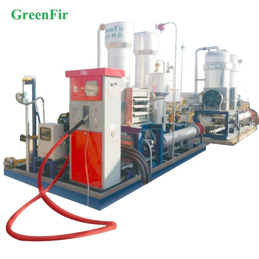 China  sale air or water cooling CNG Compressor  for pressure boosting in natural gas fueling stations