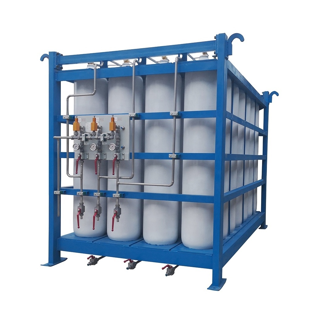 Air Cooling CNG Natural Gas Compressor For Pressure boosting, Used in CNG Filling Station