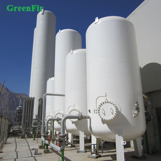 GreenFir customization Cryogenic Storage Tank 1.6 mpa liquid nitrogen tank pressure vessel For electronics, chemical industry