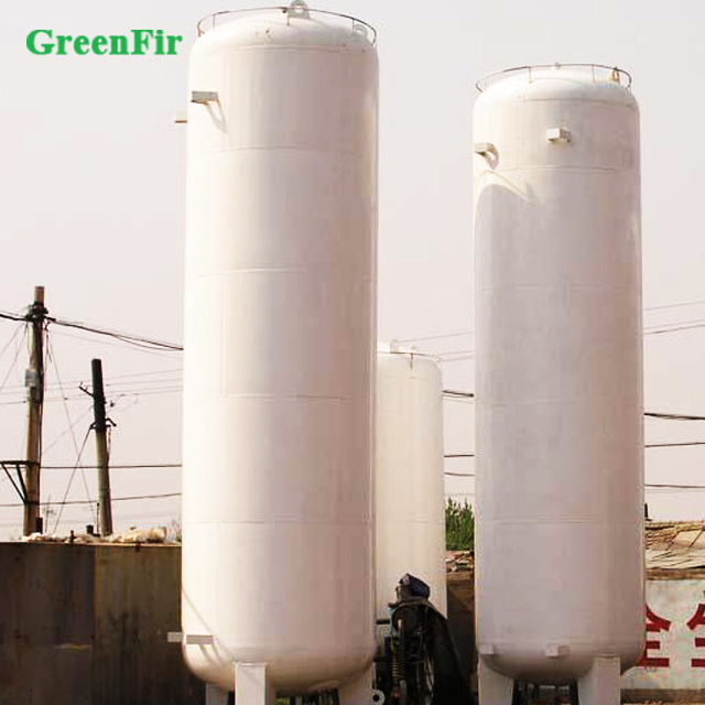 10M3-250M3 Cryogenic Storage Gas Tank LNG Gas Tank Vertical Tank