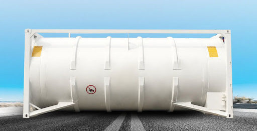 10M3-250M3 Cryogenic Storage Gas Tank LNG Gas Tank Vertical Tank