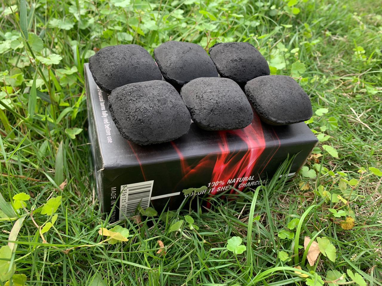 Budget-Saving Coconut Shell Pillow/Kaloud Briquette Charcoal For BBQ Grills From Vietnam