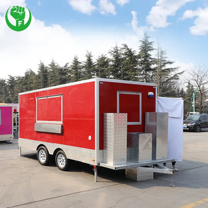 Outdoor mobile food concession trailer cafe truck burrito food truck barbecue food truck